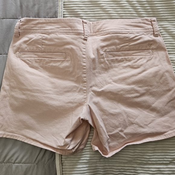 American Eagle Women's Pink Shorts Midi Size 8 - Picture 5 of 7